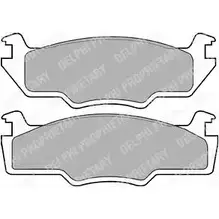 Тормозные колодки дисковые DELPHI XIJ61 949992 LP224 20 596 изображение 0