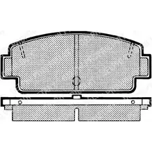 Тормозные колодки дисковые DELPHI 950252 LP363 BJIA LS