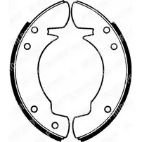 Тормозные колодки DELPHI 950741 5012759200087 LS1019 5 T1Z08E
