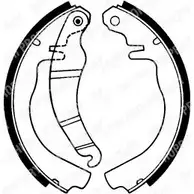 Барабанные колодки DELPHI 950775 LS1118 5012759200575 H0OGA N
