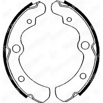 Тормозные колодки DELPHI KW YHO7 5012759057469 LS1473 950987