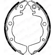 Барабанные колодки DELPHI 951007 5012759204474 RXX5 XK LS1562