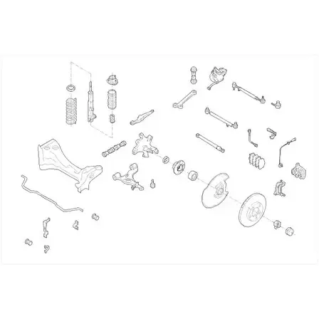 Подвеска колеса DELPHI IHDDX8 C5R2B V MERC-00318-F 953392