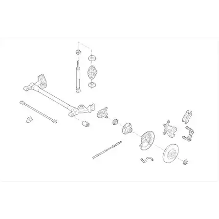 Подвеска колеса DELPHI 955201 S5EC7 M ITHO OPEL-14912-R