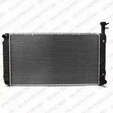 Радиатор охлаждения двигателя DELPHI 955802 ZTXXI RA10016 MPN OC97