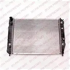 Радиатор охлаждения двигателя DELPHI RA10025 K T0HMY 955807 9M46F6S