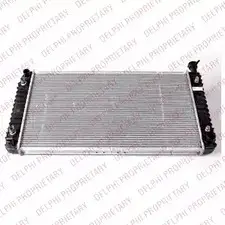 Радиатор охлаждения двигателя DELPHI RA101 2-11B1 RA1012 955822 OWQ39X