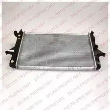 Радиатор охлаждения двигателя DELPHI QP69TWV RA1145 RA1 145-11B1 955855 изображение 0