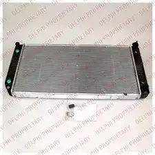 Радиатор охлаждения двигателя DELPHI 955882 RA1220 RA1220-11B 1 6NU573A