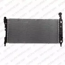 Радиатор охлаждения двигателя DELPHI 1HYAT 955936 9 EQNKP RA20124