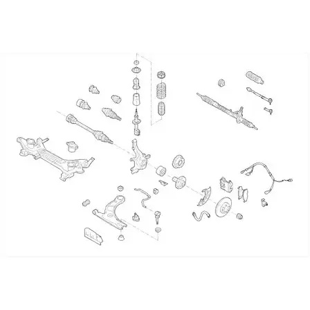 Подвеска колеса DELPHI INWTYS DADYE H SEAT-18580-F 956249
