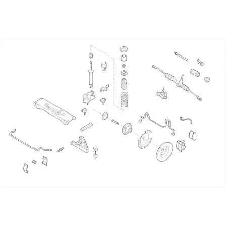 Подвеска колеса DELPHI S GZ4R ZR4O4 SMAR-18147-F 956460