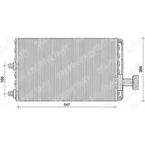 Радиатор кондиционера DELPHI TSP0225023 963721 G7 CWQ 5012759355350 изображение 0