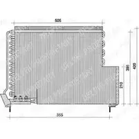 Радиатор кондиционера DELPHI 5012759361788 TSP0225079 963770 Z9LYC1 4