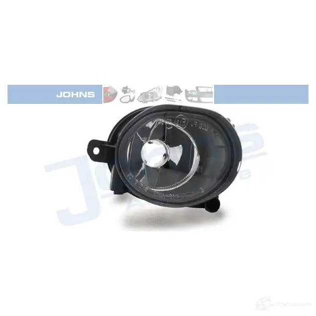 Противотуманная фара, противотуманка птф JOHNS T25 RA 9007302 1350904