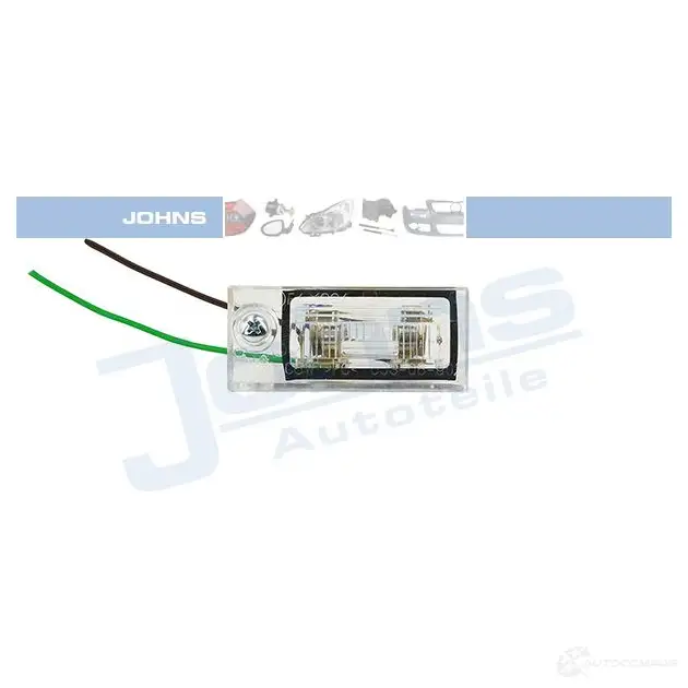 Фонарь подсветки номера JOHNS 13188797 V 4KLP 1437534904
