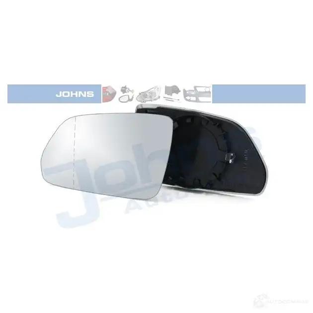 Зеркальный элемент, стекло наружного зеркала JOHNS 1350077 VE3E KU 71213781