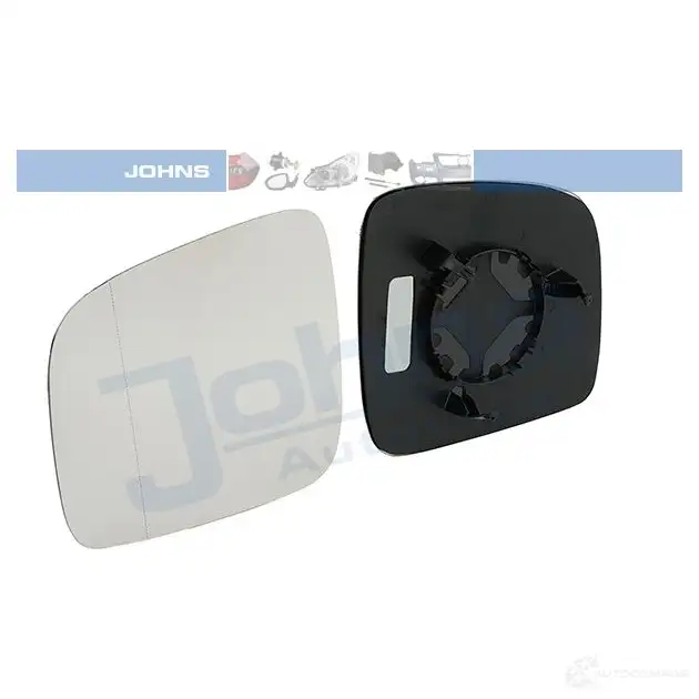 Зеркальный элемент, стекло наружного зеркала JOHNS BP P78LE 95673780 1352606