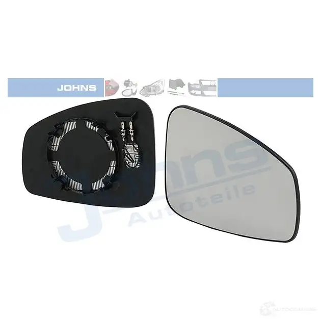 Зеркальный элемент, стекло наружного зеркала JOHNS 1349125 3SU MD5 60233881