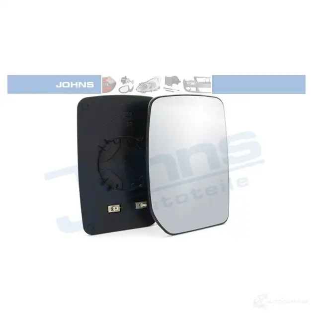Зеркальный элемент, стекло наружного зеркала JOHNS 32473881 GRSS F5 1344019