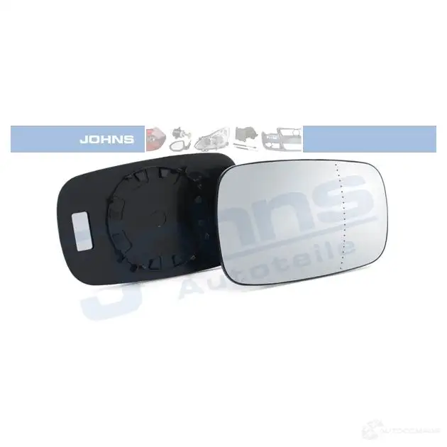 Зеркальный элемент, стекло наружного зеркала JOHNS 0 8LBRF 60093880 1348867