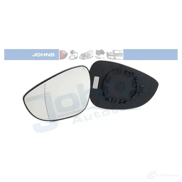 Зеркальный элемент, стекло наружного зеркала JOHNS 1343207 R 8E21 32033780