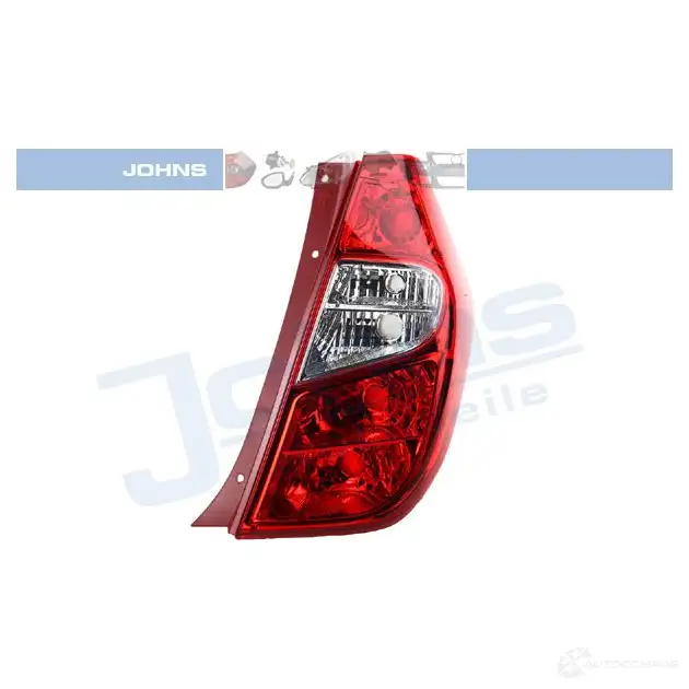 Задний фонарь JOHNS 8WI1I 2P 1344583 3901883