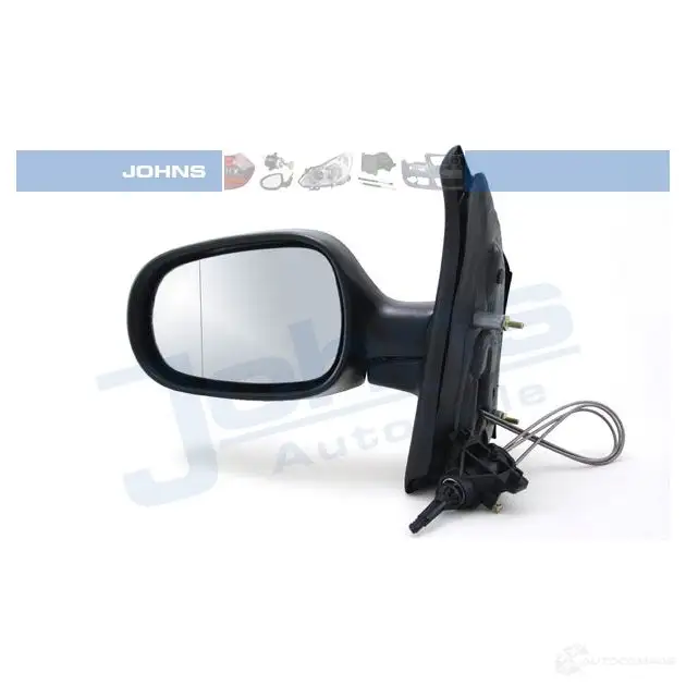Наружное зеркало JOHNS 1349252 6031371 VZ5 UMB
