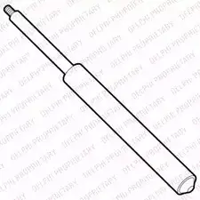 Амортизатор DELPHI X7T052 965487 V22762213 ASLZD 0