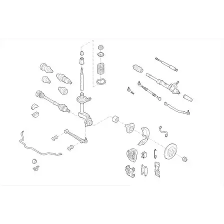 Подвеска колеса DELPHI HDR5L3V AZ735 66 966079 VW-04843-F изображение 0