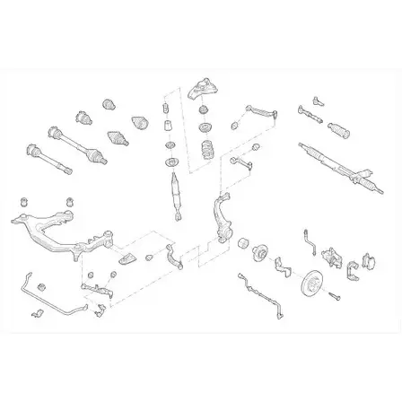 Подвеска колеса DELPHI 966165 S6IL4E VW-07932-F DW NP9 изображение 0