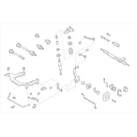 Подвеска колеса DELPHI 966175 VW-07937-F 113KSGE L 745M3P