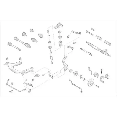 Подвеска колеса DELPHI VW-11543-F 9 M9NXU LBVTM 966329