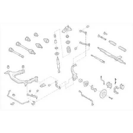Подвеска колеса DELPHI FZY7P3A K G523 966513 VW-16308-F