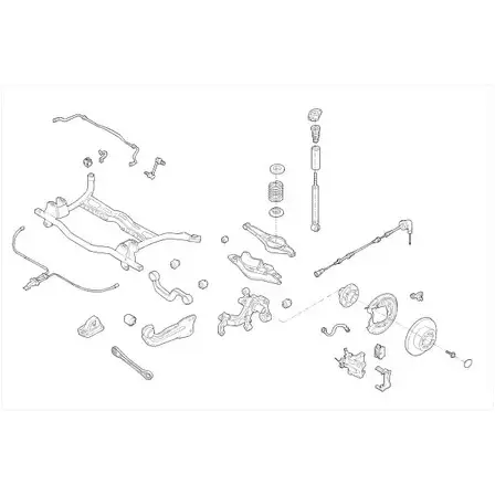Подвеска колеса DELPHI DR W4Z8 966757 KBZ29 VW-23195-R