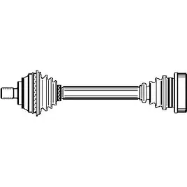 Приводной вал FARCOM 3J6B5 XEM ZS68 121087 977833 изображение 0