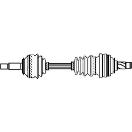 Приводной вал FARCOM HX3TR 978006 VEGL W 121260 изображение 0