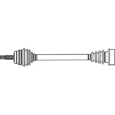 Приводной вал FARCOM 121683 FMDA CS 6B7I9 978427 изображение 0