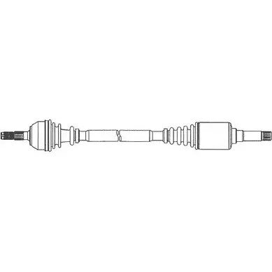 Приводной вал FARCOM 978429 121685 G35475 U48W E0 изображение 0