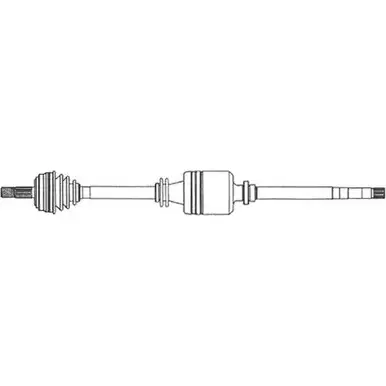 Приводной вал FARCOM 978537 Y 7T5QP 121798 HJVT3G изображение 0