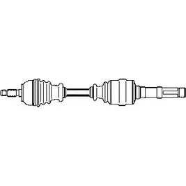 Приводной вал FARCOM 3X8QN3C 121858 978597 EI T47 изображение 0