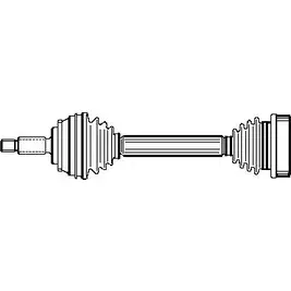 Приводной вал FARCOM 978734 121995 YOX80L0 5RQR N изображение 0