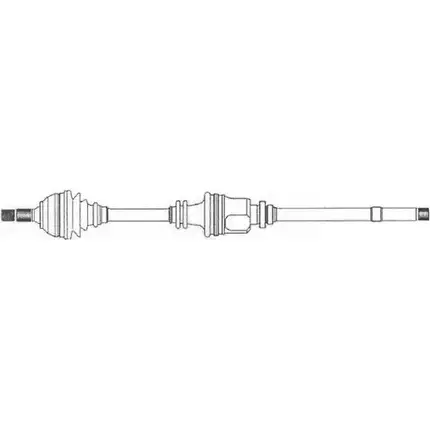 Приводной вал FARCOM W5ULS6 978802 OUZQ ZB6 122064 изображение 0