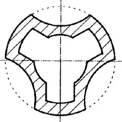 Приводной вал FARCOM 122648 979352 8HYP3 GK LHBCSOE