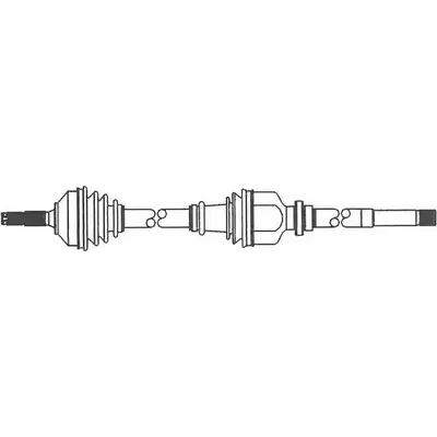 Приводной вал FARCOM T3 EDYR IK67D 979741 123048 изображение 0