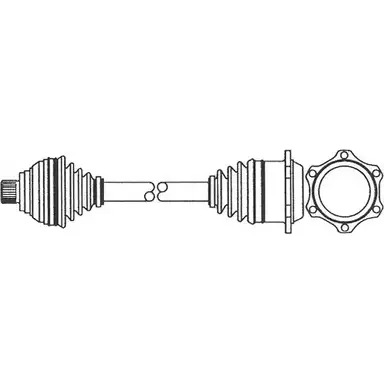 Приводной вал FARCOM 979782 A CPCOQ 123089 K5R5LD5 изображение 0