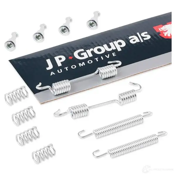 Ремкомплект колодок ручника JP GROUP 14639502 19 2193539 1463950210 RWM2KX - Изображение 1