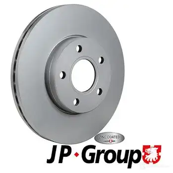 Тормозной диск JP GROUP 1563101 600 1563104800 1194129571 YYXUVVX изображение 0
