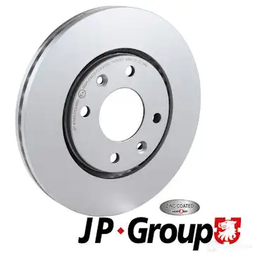 Тормозной диск JP GROUP 4163103400 1222772709 56TFV88 4163 103409 изображение 0