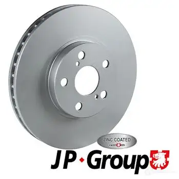 Тормозной диск JP GROUP 4863 100709 1222783597 B1G9X77 4863103800 - Изображение 1